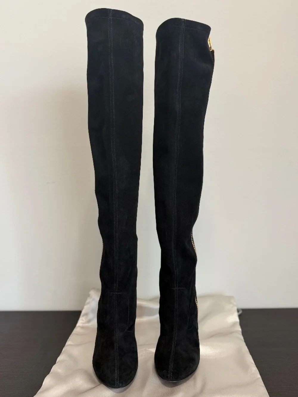 Giuseppe Zanotti Over the knee Suede Dramatic Boots